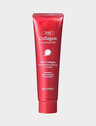 collagen glow wrapping mask (100ml) маска-пленка для сияния кожи с коллагеном и pdrn
