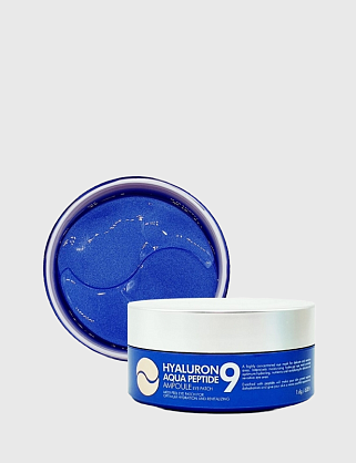 peptide 9 hyaluron aqua ampoule eye patch (60р) патчи глубокого увлажнения с пептидами