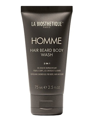 biosthetiquehair  3939  hair beard body wash  75 мл  очищающий, увлажняющий и освежающий гель для те