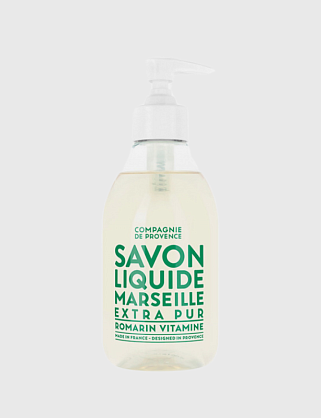 romarin vitamine/revitalizing rosemary liquid marseille soap 300 ml - жидкое мыло для тела и рук