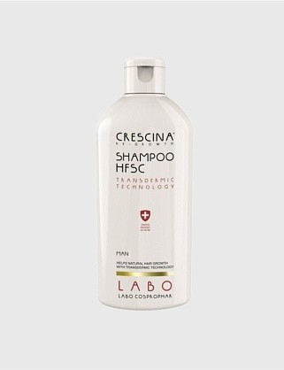 transdermic hfsc шампунь для возобновления роста волос для мужчин, 200 мл