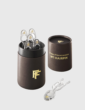 тубус (5 шт) шпилька hairpin no1 - прозрачная (transparent)