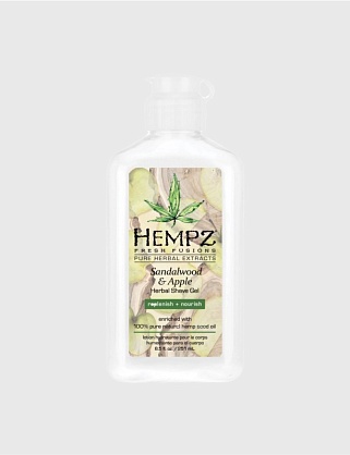 гель для бритья сандал и яблоко / sandalwood & apple herbal shave gel (177ml)
