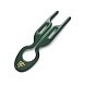 бокс (3 шт) шпилька hairpin no1 - изумрудный (emerald green)