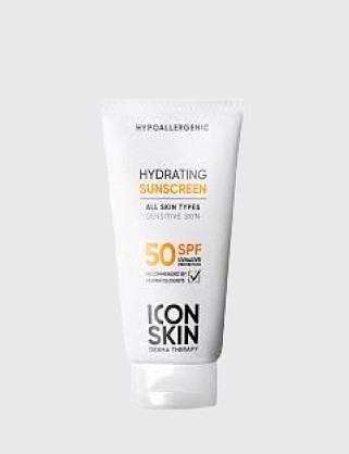 увлажняющий солнцезащитный крем spf 50 / hydrating sunscreen spf 50, туба 75 мл.