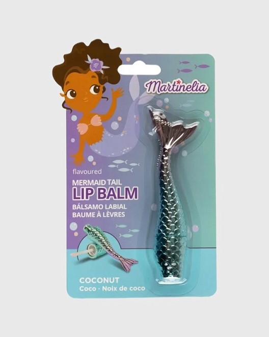 блеск для губ русалочка, кокос 