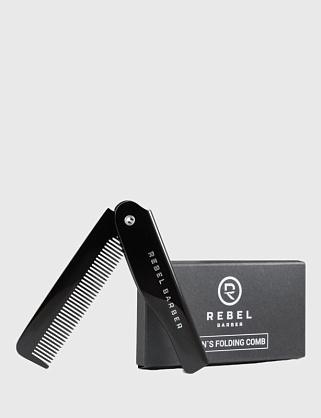 расческа для бороды rebel barber folding beard comb расческа для бороды rebel barber folding beard comb