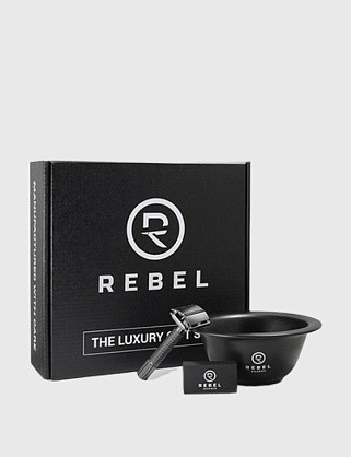 подарочная коробка rebel barber + крафтовый наполнитель подарочная коробка rebel barber + крафтовый наполнитель